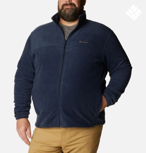 Jachete Din Lână Columbia Steens Mountain 2.0 Full Zip Barbati Bleumarin | Plus Size BP918AZ0Q